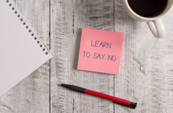 Learn to Say No: Winning Against Yourself